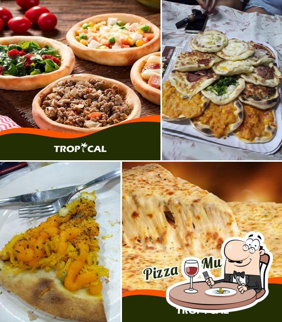 Platos en Pizzaria Tropical