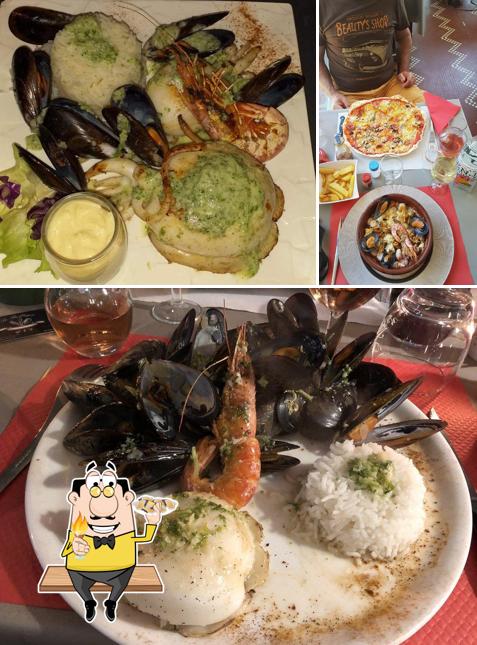 Choisissez différents repas à base de fruits de mer proposés par LE BELLAGIO