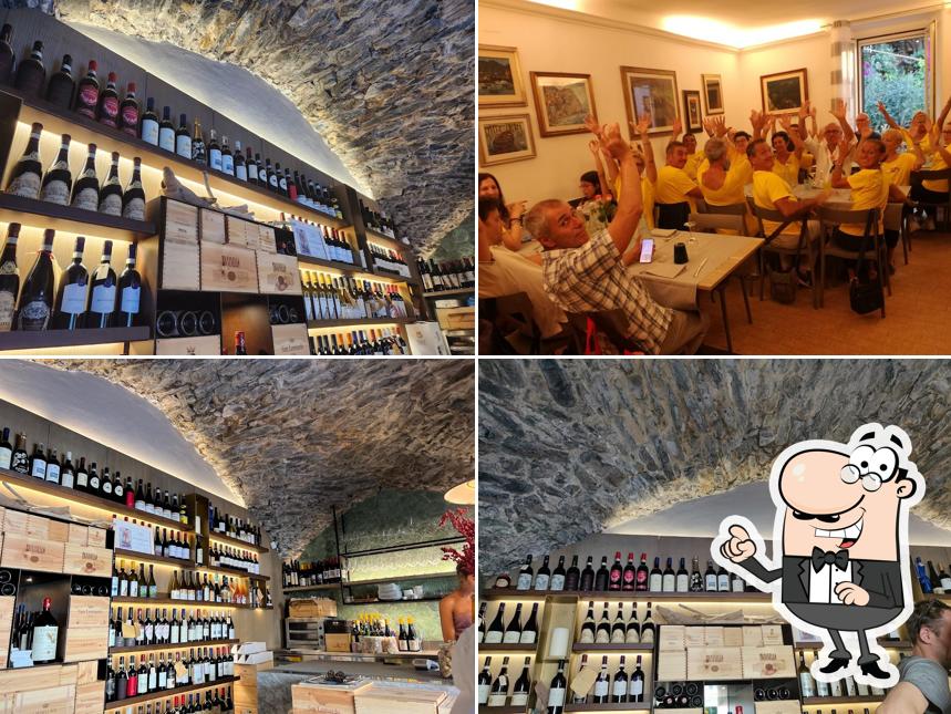 Gli interni di Cantina Marinella