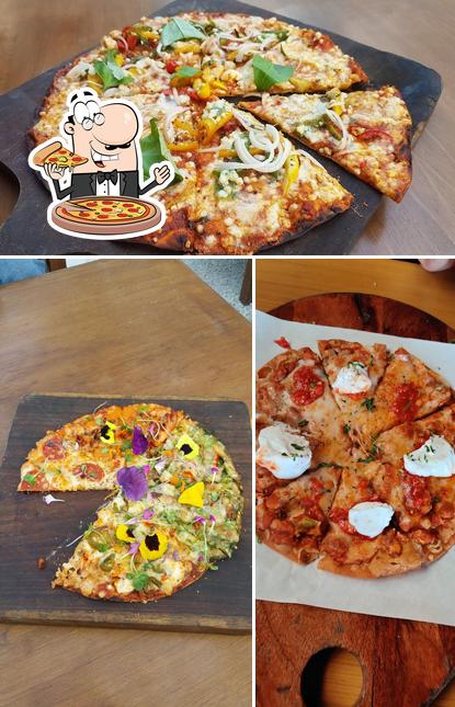 Order pizza at DutyFree - The Vayu Bar