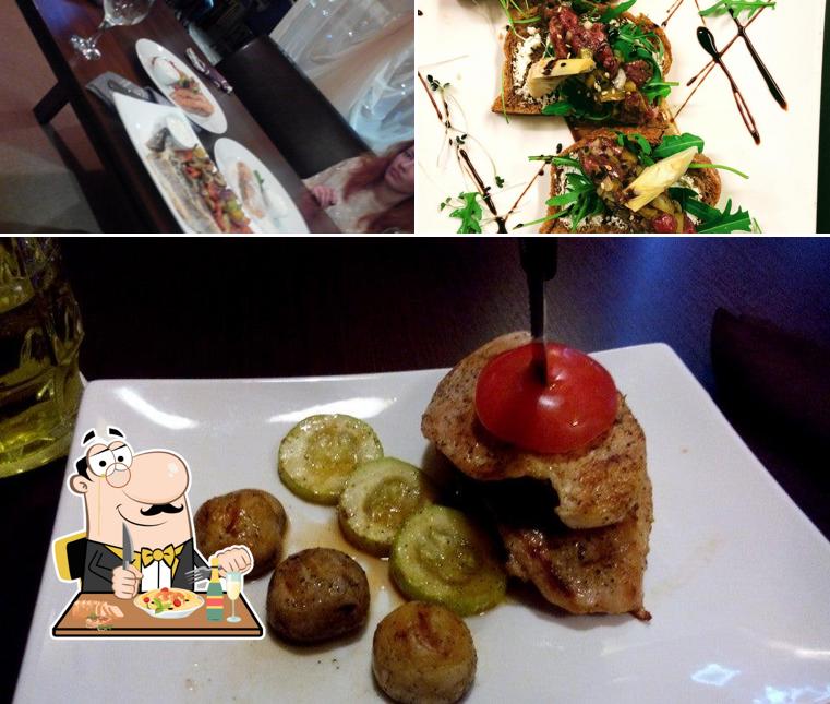 Plats à Капоне пицца