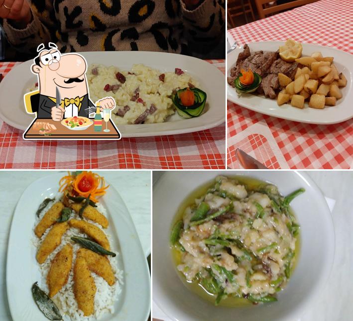 Platti al Trattoria del Lùff San Gregorio