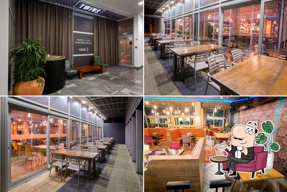 Dai un'occhiata agli interni di Twins Café & Restaurant