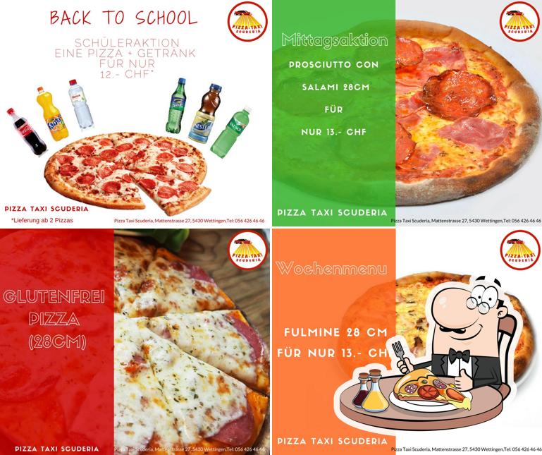 Try out various types of pizza