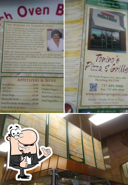 Tonino's Pizza & Grille in Harrisburg Restaurant reviews