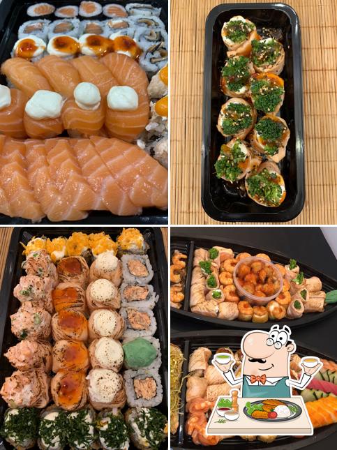 Comida em sushi mineiro cidade nova