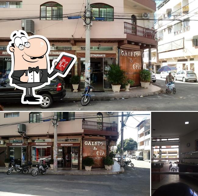 Veja imagens do exterior do Restaurante Galeto