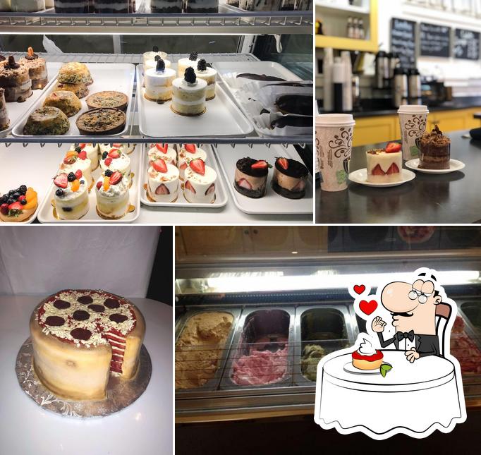 French Kiss Pastries offers a variety of sweet dishes