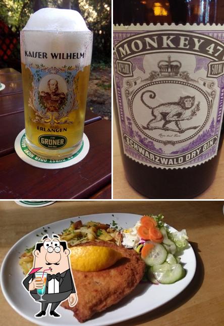 L’image de la boire et nourriture de Kaiser Wilhelm’s