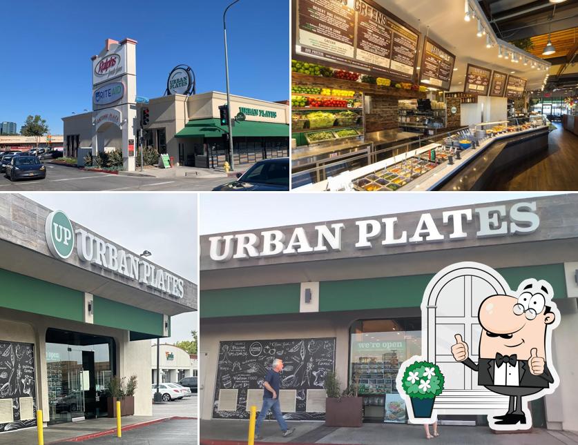 La parte exterior de Urban Plates