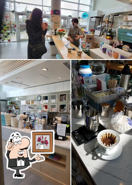 L'intérieur de Everbean Café