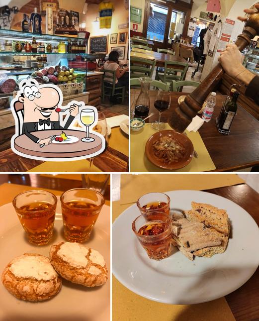 Cibo al Osteria il Vinaio