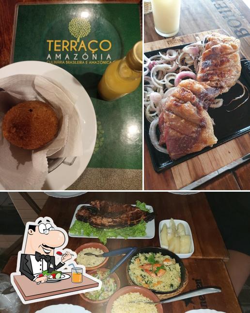 Comida em Restaurante Terraço Amazônia