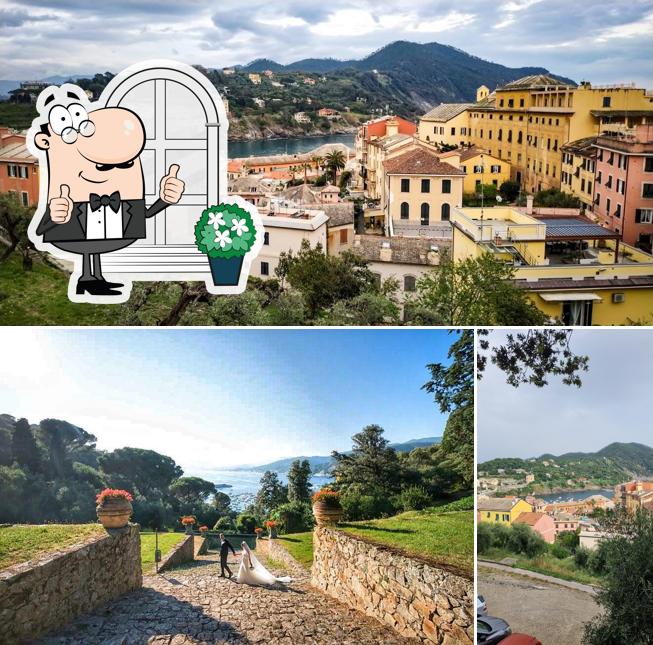 Gli esterni costituiscono una caratteristica importante di Ristorante dei Castelli