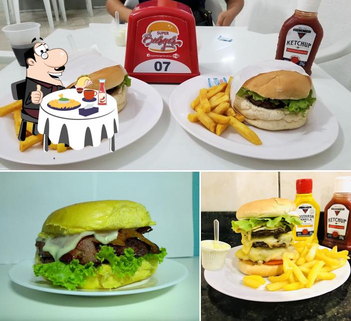 Hambúrguer em Super Burger