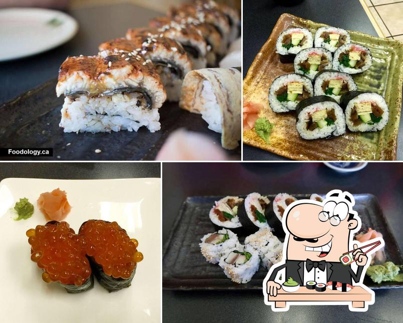 Commandez de nombreuses options de sushi