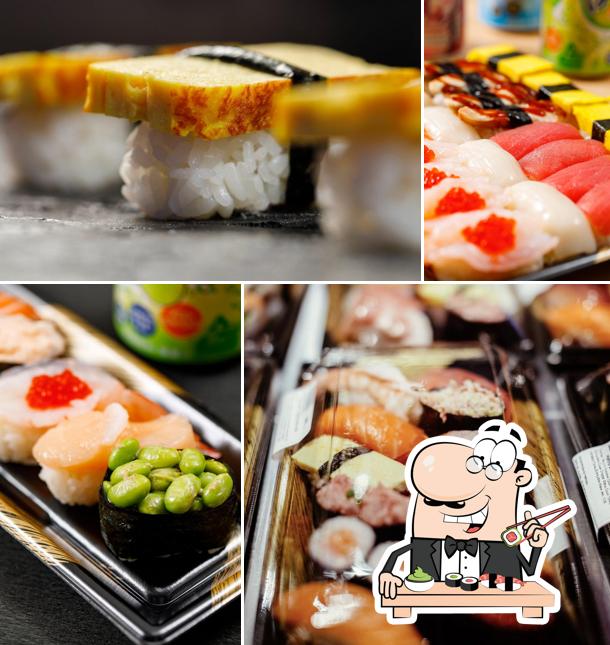 Essayez de nombreuses options de sushi