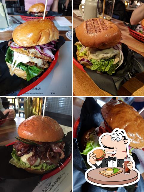 Try out a burger at Ronnie Biggs - Burger & Drinks