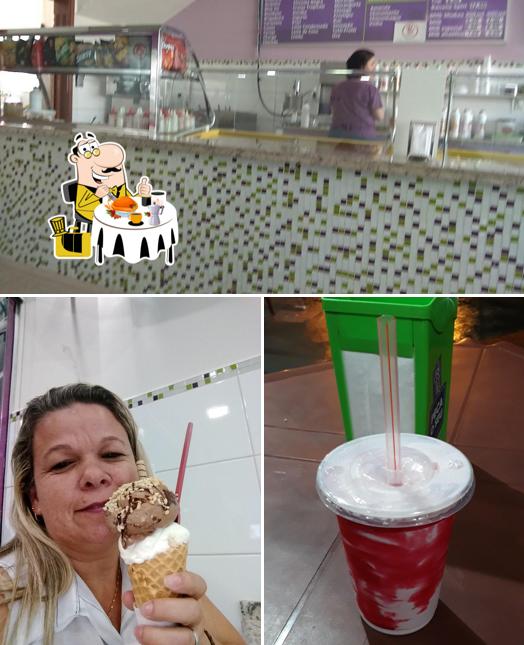 O Milk Shake Zero Grau se destaca pelo comida e interior