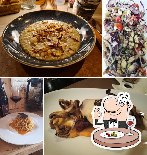 Cibo al Ristorante Casta D'uva