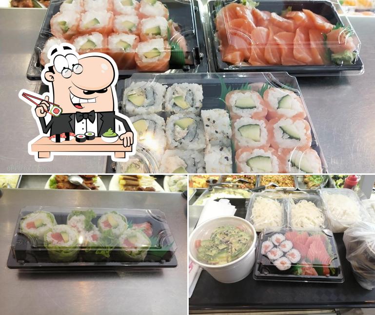 Les sushi sont disponibles à Coucou