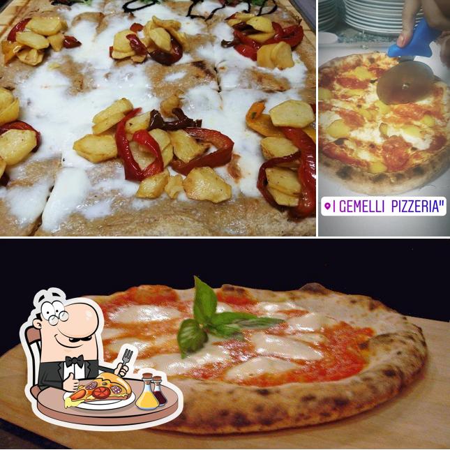 A I Gemelli Pizzeria, puoi assaggiare una bella pizza
