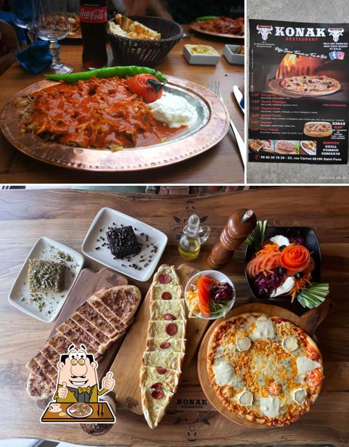 Essayez des pizzas à KONAK STEAKHOUSE