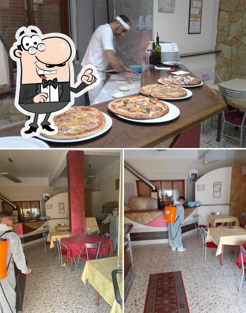 L'intérieur de Non Solo Pizza