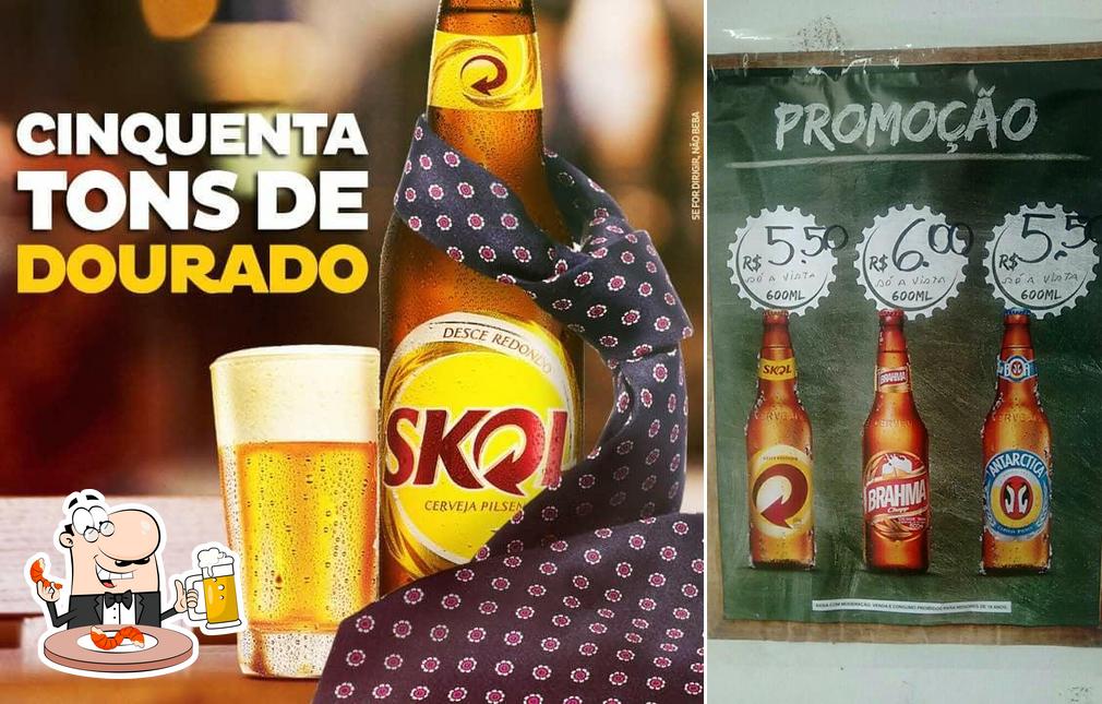 Peça uma tulipa de cerveja leve ou escura