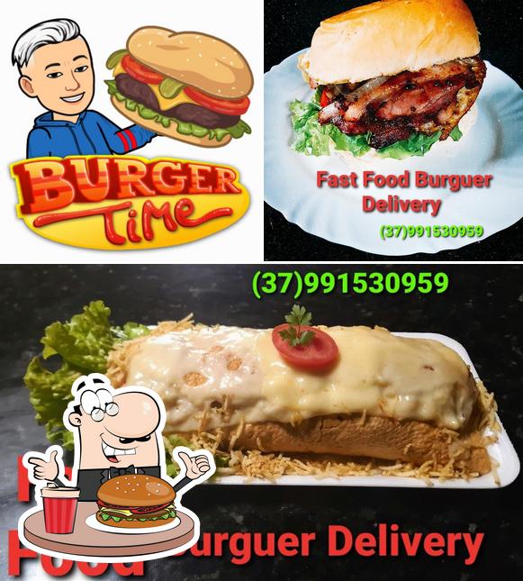 Consiga um hambúrguer no Fast Food Burguer Delivery