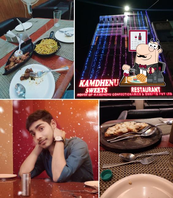 Pick meat dishes at Kamdhenu Eats