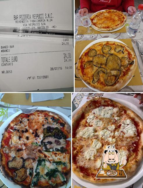 A Vespucci Pizzeria & Bar, puoi prenderti una bella pizza