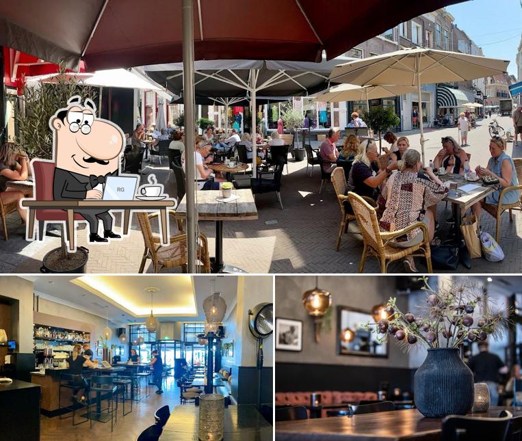 Installez-vous à l'une des tables de Chapoo!