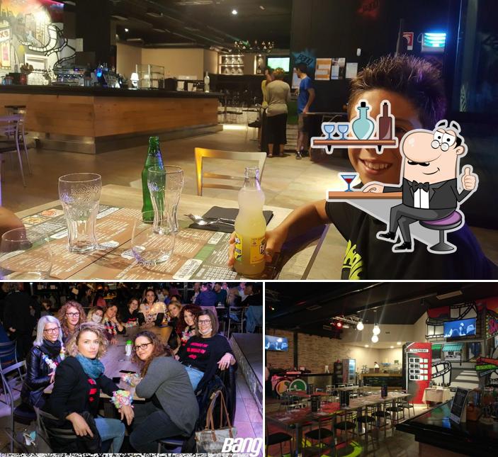 Gli interni di BANG Club Parma