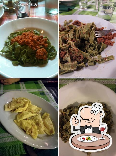 Еда в "Osteria San Pietro"