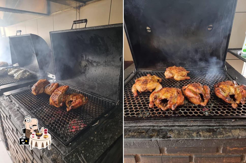 Comida em D' Frango Carnes Assadas