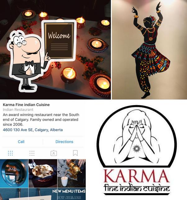 Voici une photo de Karma Fine Indian Cuisine