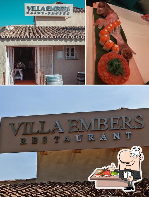 Try out seafood at Restaurante Villa Embers