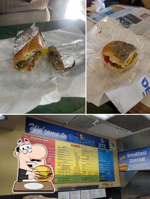 Deli Zone, 7475 E Arapahoe Rd 3 in Centennial Restaurant menu and
