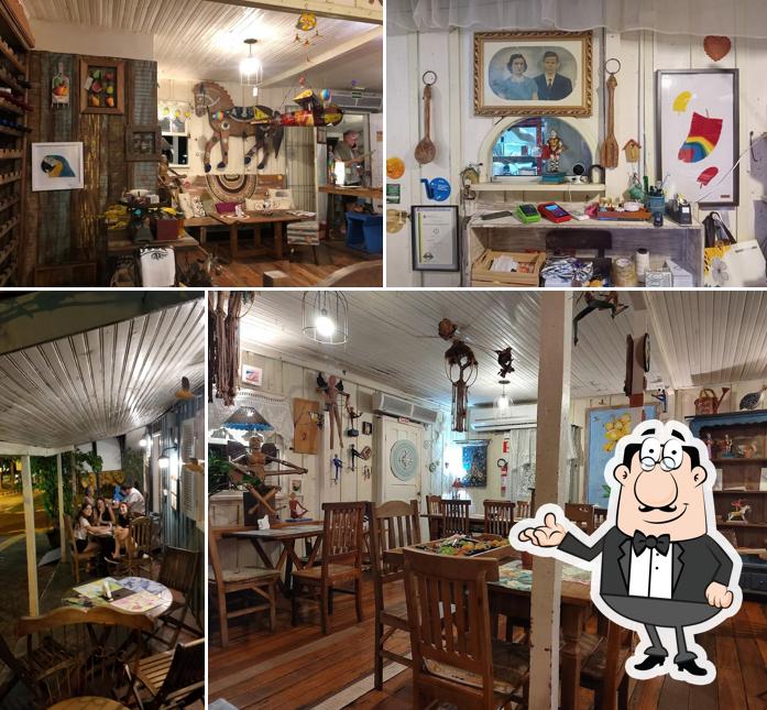 Veja imagens do interior do Empório com Arte