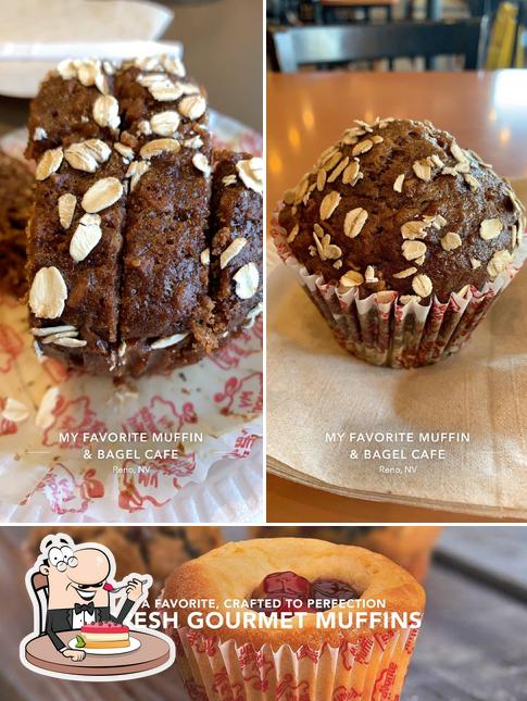 "My Favorite Muffin" представляет гостям большое количество сладких блюд