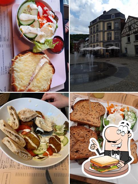 Mangez un sandwich pour votre déjeuner ou dîner