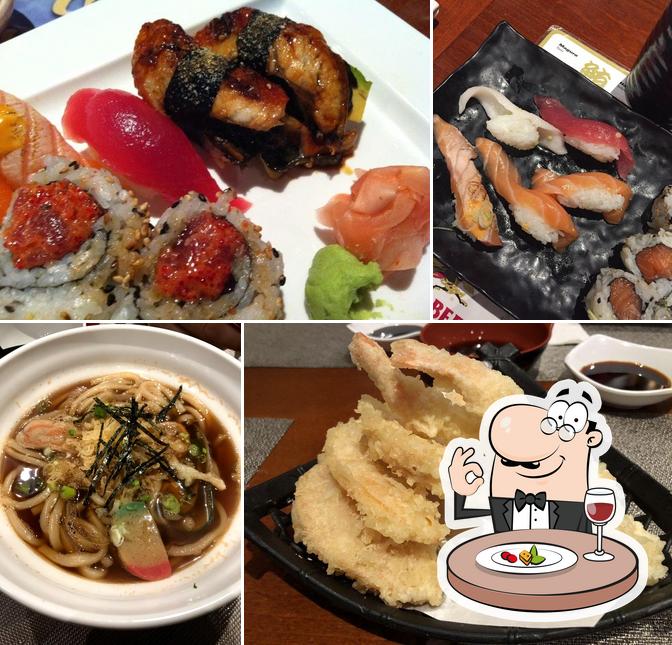 Nourriture à Hinote Sushi