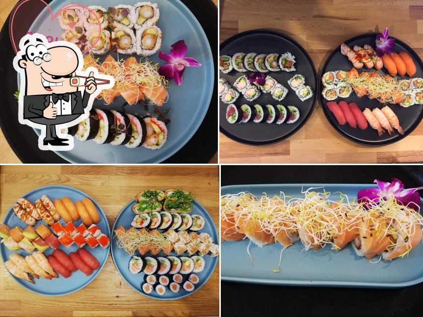 В "Hoshi Sushi" подают суши и роллы