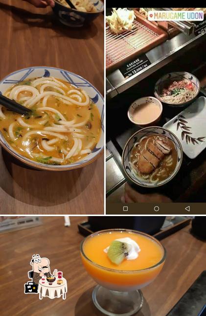 Food at Marugame Udon