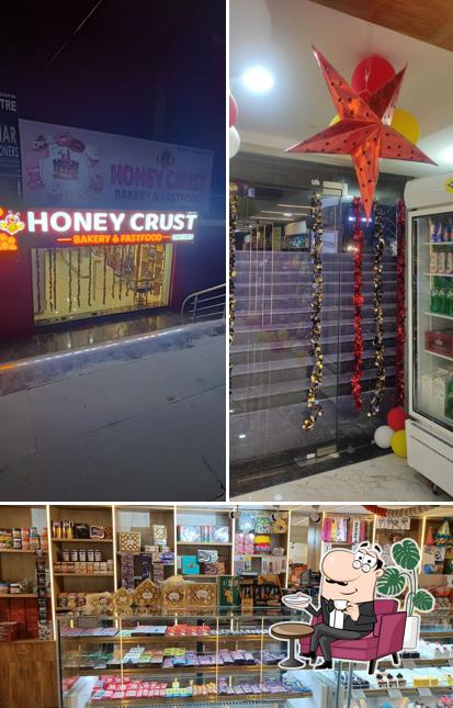 The interior of Honey crust