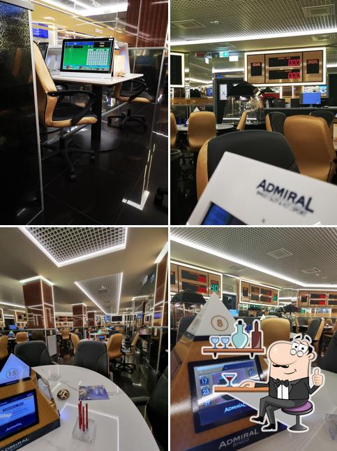 Gli interni di Sala Admiral BINGO - SLOT & VLT