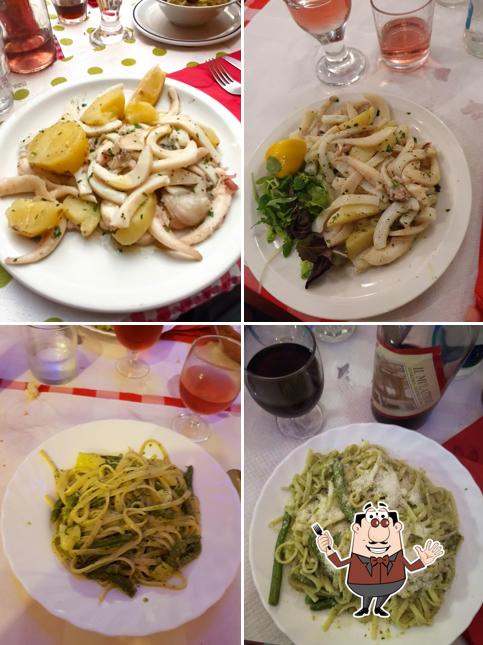 Platti al Ristorante Spaghetteria Il Mulattiere