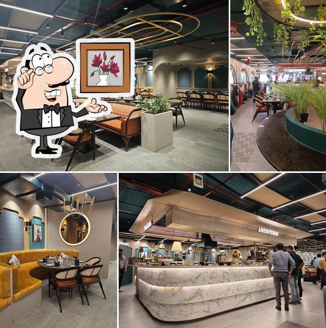 The interior of the globe grub