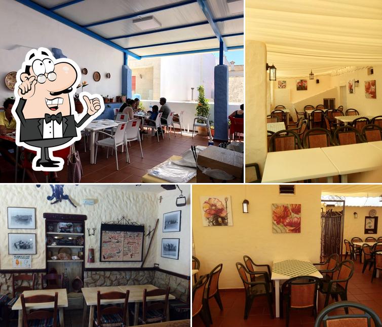 The interior of Restaurante Manuela y Manuel